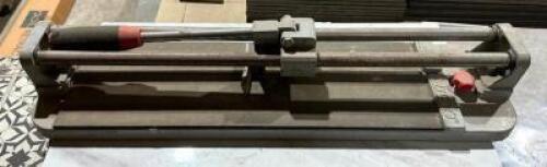 DESCRIPTION: 20" TILE CUTTER QTY: 1