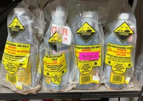 DESCRIPTION: (4) BOTTLES OF HOT SHOWER DRAIN CLEANER BRAND/MODEL: COMSTAR QTY: 4