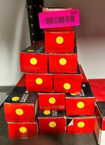 DESCRIPTION: (12) 100CT BOXES OF 0.27 CALIBER YELLOW BOOSTERS BRAND/MODEL: HILTI 50352 QTY: 12