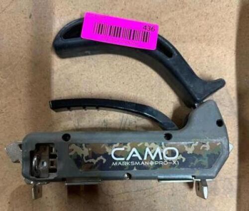 DESCRIPTION: MARKSMAN PRO-X1 TOOL BRAND/MODEL: CAMO QTY: 1