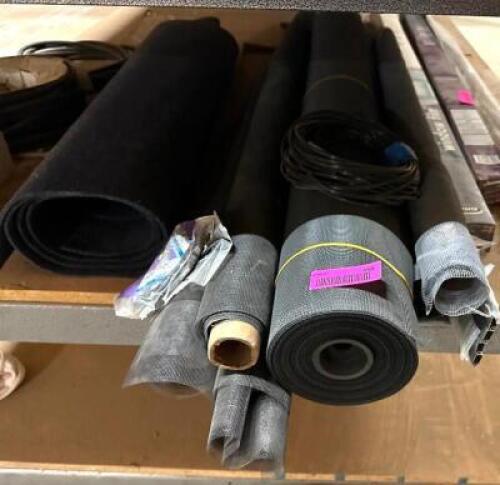 DESCRIPTION: ASSORTED WINDOW SCREEN ROLLS AS SHOWN QTY: 1