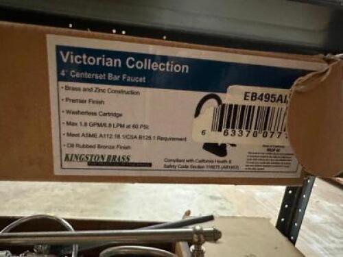 DESCRIPTION: VICTORIAN BAR FAUCET BRAND/MODEL: KINGSTON BRASS QTY: 1