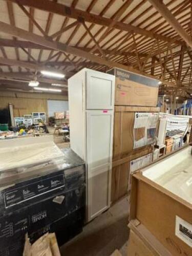 NAME: 84" PANTRY CABINET DESCRIPTION: 84" PANTRY CABINET THIS LOT IS: ONE MONEY QTY: 1