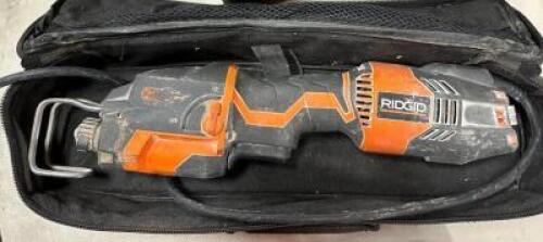 DESCRIPTION: ELECTRIC ORBITAL RECIPROCATIN SAW KIT BRAND/MODEL: RIDGID QTY: 1
