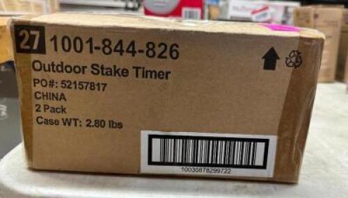 (2)- OUTDOOR STAKE TIMERS