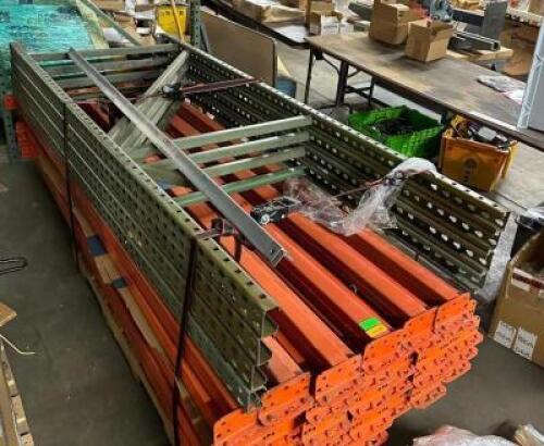 3-SECTIONS OF PALLET RACKING