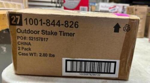 (2)- OUTDOOR STAKE TIMERS