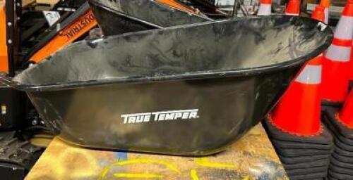 TRUE TEMPER METAL WHEEL BARROW BUCKET
