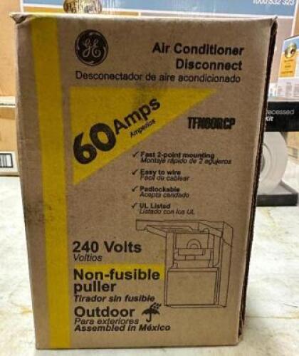 (2)- 60 AMP AIR CONDITIONER DISCONNECTS
