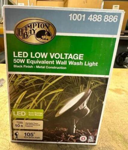 (2)- LED LOW VOLTAGE OUTDOOR LIGHTS