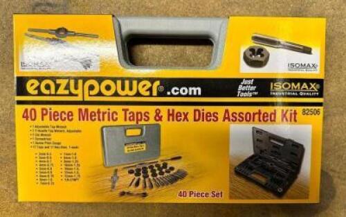 40 PIECES METRIC TAP AND DIE SET