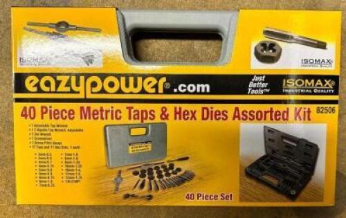 41 PIECES METRIC TAP AND DIE SET