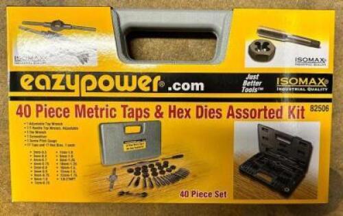 42 PIECES METRIC TAP AND DIE SET