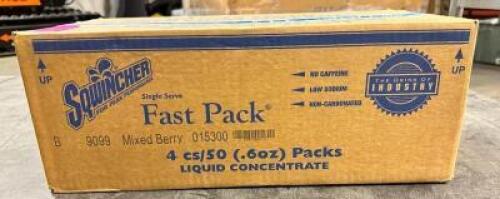 ONE CASE OF MIXED BERRY DRINK MIX