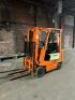 TOYOTA FORK LIFT WITH FORK AND CLAMP ATTACHMENTS - 4
