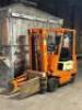 TOYOTA FORK LIFT WITH FORK AND CLAMP ATTACHMENTS - 3