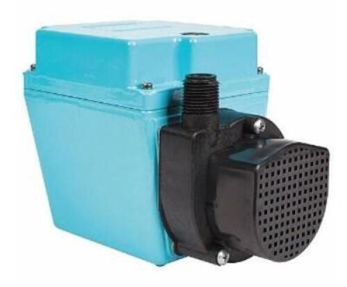 DESCRIPTION: (1) LITTLE GIANT COMPACT SUBMERSIBLE PUMP BRAND/MODEL: 3E-12N INFORMATION: MAX HEAD: 17.3FT/VITON RETAIL$: $185.71 SIZE: 7"L X 4-1/2"W X