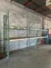 (2) - SECTIONS OF 11' PALLET RACKING - 2