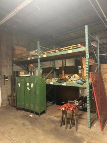(2) - SECTIONS OF 11' PALLET RACKING