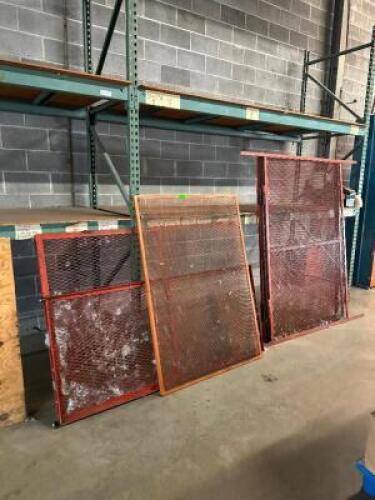 (6) - ASSORTED CAGE PIECES