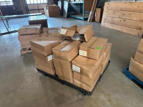 FULL PALLET OF 21" X 39" CLEAR POLY BAGS