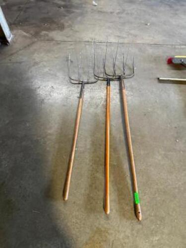 (3) - PITCH FORKS