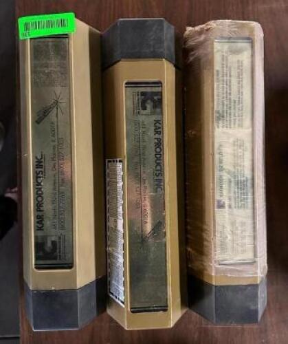 (3) - CASES OF WELDING WIRE