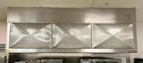 DESCRIPTION: CAPTIVE AIRE 10' X 60" STAINLESS EXHAUST HOOD SYSTEM. EXHAUST FAN ON ROOF. BRAND / MODEL: CAPTIVE AIRE 5730 NFR CONTACT For more details,