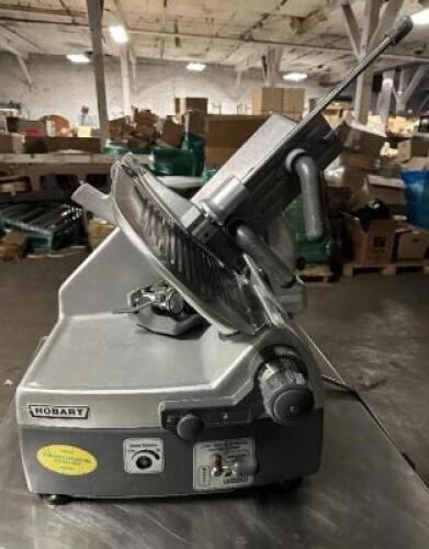 DESCRIPTION: HOBART 2012-C SLICER BRAND / MODEL: HOBART 2012-C ADDITIONAL INFORMATION 115 VOLT, 1 PHASE CONTACT For more details, simply email Brent a