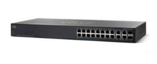 DESCRIPTION: (1) CISCO MANAGED SWITCH BRAND/MODEL: SG350-20 INFORMATION: 20-PORT/BLACK RETAIL$: $575.01 SIZE: 1.7"H X 17.3"W X 8"D QTY: 1
