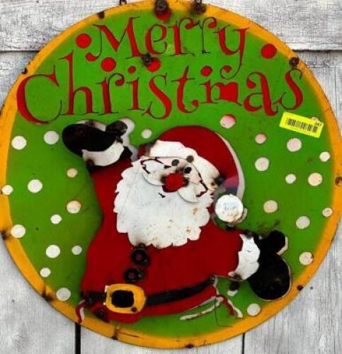 DESCRIPTION: MERRY CHRISTMAS SIGN SIZE: 22" QTY: 1