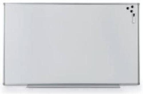 DESCRIPTION: (1) DRY ERASE BOARDINFORMATION: WHITE WITH METAL FRAMESIZE: APPROX 3' X 4'RETAIL$: $138.00 EAQTY: 1