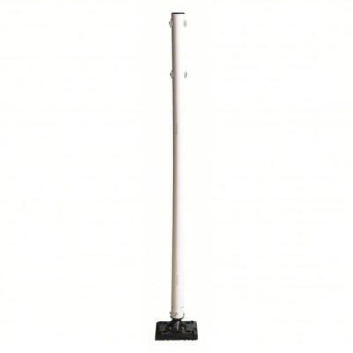 DESCRIPTION: (1) SIGN BASE WITH POST BRAND/MODEL: BRADY #1DYJ5 INFORMATION: WHITE SIZE: 5' X 8" X 8" RETAIL$: $305.73 EA QTY: 1
