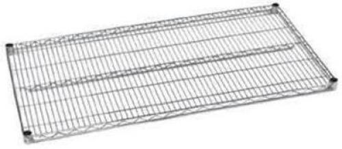DESCRIPTION: (2) WIRE SHELVES BRAND/MODEL: OLYMPIC #J1860C INFORMATION: CHROME SIZE: 18" X 60" RETAIL$: $78.15 EA QTY: 2