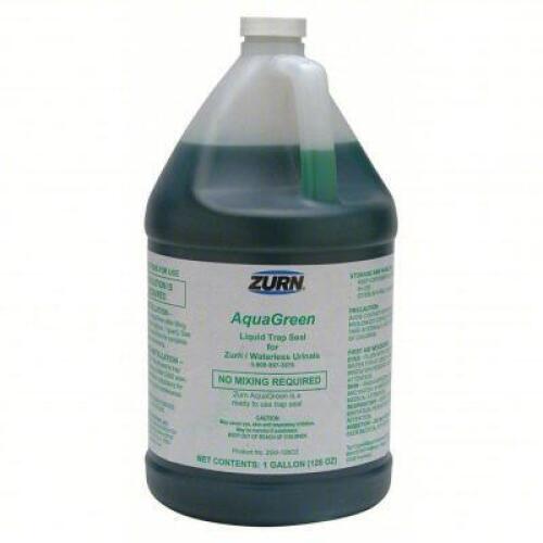 DESCRIPTION: (2) WATERLESS URINAL SEALANT BRAND/MODEL: ZURN #24X174 INFORMATION: AQUA GREEN SIZE: 1 GALLON RETAIL$: $115.87 EA QTY: 2
