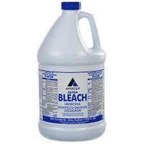 DESCRIPTION: (2) GERMICIDAL ULTRA BLEACH BRAND/MODEL: AROCEP #56HN13 SIZE: 1 GALLON RETAIL$: $37.72 EA QTY: 2