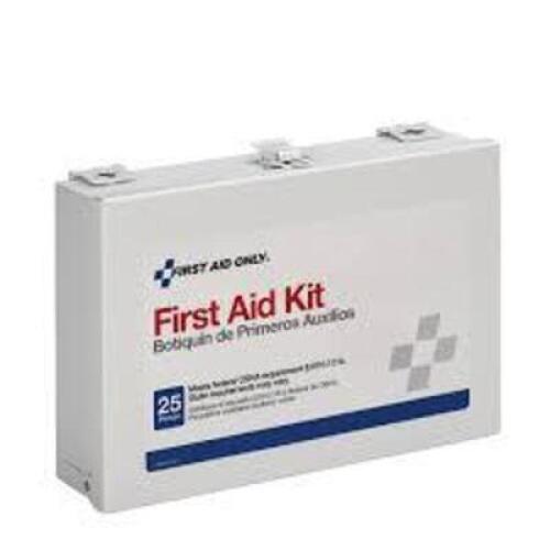 DESCRIPTION: (2) FIRST AID KIT BRAND/MODEL: PART NUMBER #39N816 INFORMATION: WHITE SIZE: 75 PEOPLE SERVED RETAIL$: 84.6 EA QTY: 2