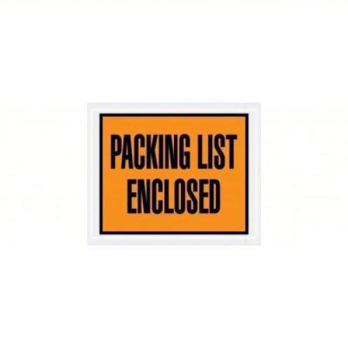DESCRIPTION: (3) PACKAGES OF (250) PACKING LIST ENVELOPES BRAND/MODEL: PRODUCT NUMBER #29PH33 INFORMATION: ORANGE SIZE: 4 1/2 IN OUTSIDE HT, 5 1/2 IN
