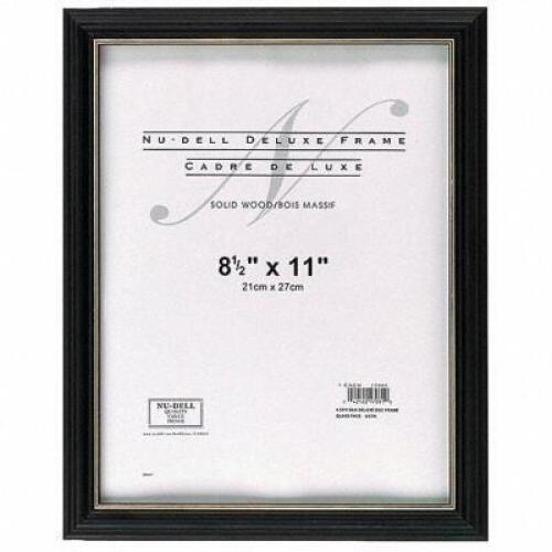 DESCRIPTION: (6) DELUXE DOCUMENT FRAME BRAND/MODEL: NUDELL #5YGE1 RETAIL$: $8.73 EA SIZE: 8.5 X 11 QTY: 6