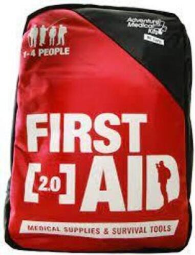DESCRIPTION: (2) FIRST AID KIT BRAND/MODEL: ADVENTURE MEDICAL KITS RETAIL$: $32.95 EA QTY: 2