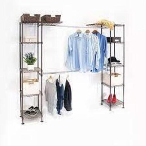 DESCRIPTION: (1) EXPANDABLE CLOSET BRAND/MODEL: JESSEN #XF-062-2 RETAIL$: $117.00 SIZE: 57.9W QTY: 1