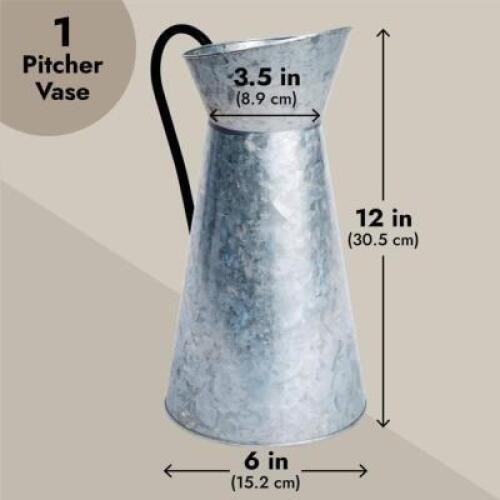 DESCRIPTION: (2) RETRO COFFEE POT VASE BRAND/MODEL: WINOMO RETAIL$: $13.99 EA QTY: 2
