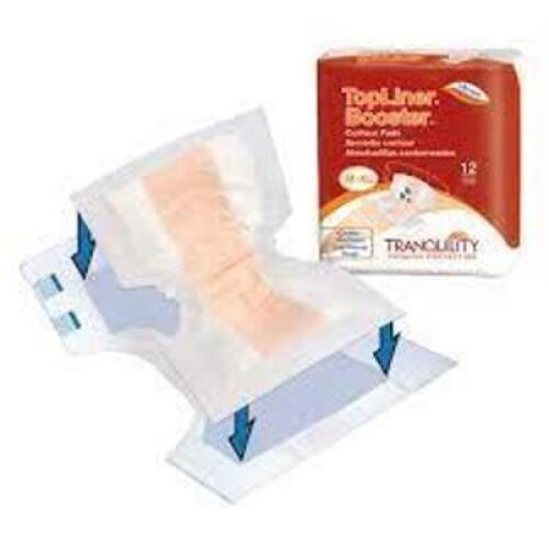 DESCRIPTION: (3) PACKS OF (12) CONTOUR PADS BRAND/MODEL: TOPLINER BOOSTER SIZE: M-XL RETAIL$: $16.99 EA QTY: 3