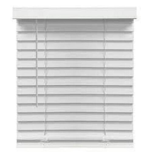 DESCRIPTION: (1) CORDLESS BLINDS BRAND/MODEL: RICHFIELD STUIDOS INFORMATION: WHITE SIZE: 46X72 RETAIL$: $113.00 EA QTY: 1