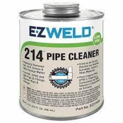 DESCRIPTION: (4) PIPE CLEANER BRAND/MODEL: EZ WELD 214 SIZE: 32 OZ RETAIL$: $18.91 EA QTY: 4