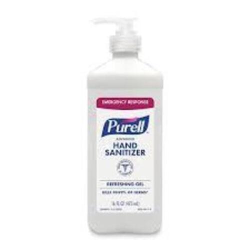 DESCRIPTION: (1) BOXES OF (12) INSTANT GEL HAND SANITIZER BRAND/MODEL: PURELL #9636 SIZE: 16 OZ RETAIL$: $20.00EA QTY: 1