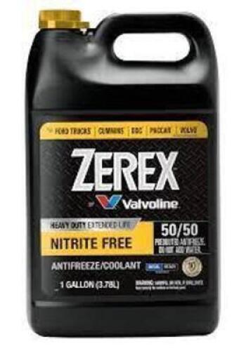 DESCRIPTION: (1) ANTIFREEZE COOLANT BRAND/MODEL: ZEREX VALVOLINE INFORMATION: NITRITE FREE SIZE: 1 GALLON RETAIL$: $26.57 QTY: 1