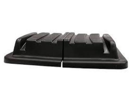 DESCRIPTION: (1) HINGED DOME LID BRAND/MODEL: RUBBERMAID #FG461500BLA RETAIL$: $214.49 SIZE: 16 CU FT QTY: 1