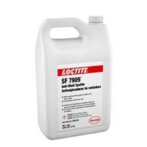 DESCRIPTION: (1) ANTI-WELD SPATTER BRAND/MODEL: LOCTITE SF 7909 SIZE: 1 GALLON RETAIL$: $75.00 EA QTY: 1