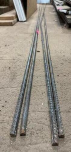 DESCRIPTION: (4) LONG REBAR QTY: 4